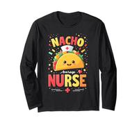 RN Mexican Funny Cinco de Mayo Nacho Average Nurse Maglia a Manica