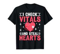 RN Nurse Life Check Vitals And Steal Hearts Maglietta
