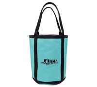 RNA Jane II - Borsa a secchiello per attrezzi da esterni e attrezzi da arboricoltore, con coulisse nera, Blu, Borsa in corda