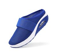RNGIG Scarpe da passeggio ortopediche con cuscino d'aria, da donna, con cuscinetto d'aria, traspiranti, con supporto per arco plantare, in maglia, da donna