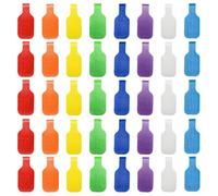 Rnigra 40 etichette per cavi, 8 colori, etichette per cavi, scrivibili, impermeabili, resistenti agli strappi, riutilizzabili, in plastica di grandi dimensioni, per la gestione e l'identificazione dei