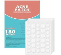 Rnitle 180 toppe per acne, trattamento acne, retalhos per acne, retalhos per acne facciali, respiravi, autocolanti assorbenti acne, 12 mm/8 mm