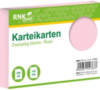 RNK 114763 - Cartoncini per appunti, formato DIN A6, 1 confezione da 100 pezzi,