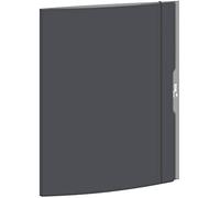 RNK - Verlag 45338 Cartella grigia, 310 x 440 mm, DIN A3, con elastico, 1 pz.