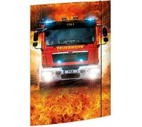 RNK - Verlag 45362 Cartella da disegno On Fire 310 x 440 mm DIN A3 con elastico 1 pz