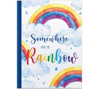 RNK - Verlag 46807 - Quaderno Over the Rainbow in DIN A4 liscio, con 96 fogli 70 g/m², 1 pz.