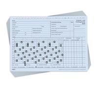 RNKVERLAG Biglietto per le vacanze e i giorni mancanti 2025, presentazione grafica in formato DIN A5, formato orizzontale, in cartoncino, 10 pezzi