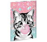 RNKVerlag Cartella da disegno "Sweet Cat" 320 x 430 mm, per formati fino a DIN A3 con chiusura elastica, 1 pezzo