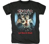 RNMSXAZNR Honger Exodus Let There Be Blood Heavy Metal Thrash Metal Funk Men T Shirt Printed Tee Top Camiseta Short-Sleeve Black