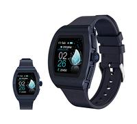 RNNTK Impermeabile Smartwatch, 10 modalità Sportive Multifunzione Orologio Bluetooth per Uomo Donna,con Frequenza Cardiaca Monitoraggio Pression Sanguigna Smartband Sportivo 1.3in Schermo HD-Blu