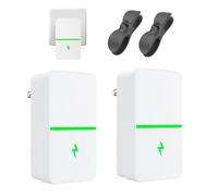 RNPKZ Risparmio di energia domestica, 2 Pack Power Save Energy Saver con 2 clip di conservazione, risparmio energetico intelligente, dispositivo di risparmio energetico, 90 V-250 V, 28 KW