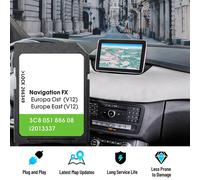 RNS 310 Navigazione FX East OST V12 Europa 2020 Scheda SD per VW Seat Skoda Amundsen+
