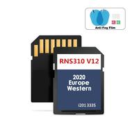 RNS 310 V12 Europa occidentale per VW FX Navi SD Card Versione 2020 Aggiornamento mappe di navigazione da 8 GB