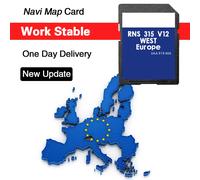 RNS 315 Unità per VW Bosch AZ Sat Nav V12 West Map Navigazione Aggiornamento 2020 2021 Scheda Mappa GPS Spedizione Gratuita Consegna
