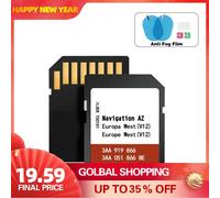 RNS315 SD V12 2020-2021 Scheda Europa occidentale occidentale Nuova mappa originale GPS per Volkswagen