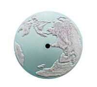 RNSZKIPJ 28.5mm Planet Watch Dial per NH34 per NH35 Movimento Terra Blu Modello FAI DA TE Accessori per Orologi per Uomini e Donne, blu cielo, misura unica