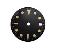 RNSZKIPJ 4 quadranti 4 perni 28,5 mm adatto per movimento 2824 2836/2813, Nero con calendario, 28.5mm