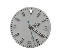 RNSZKIPJ Accessori per orologi, quadrante da 29,2 mm, adatto per movimento Mingzhu serie 2813 e 8215, Chiodo Striscia Bianca 369, 29mm