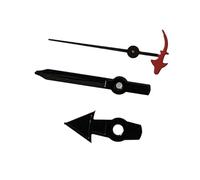 RNSZKIPJ Accessori puntatore orologio Black Fish Seconds dotato di movimento automatico giapponese NH35/NH36/4R36, Secondi di pesce rosso, 12.5mm