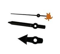 RNSZKIPJ Accessori puntatore orologio Black Fish Seconds dotato di movimento automatico giapponese NH35/NH36/4R36, Secondi Tartaruga Arancione, 12.5mm