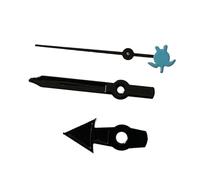 RNSZKIPJ Accessori puntatore orologio Black Fish Seconds dotato di movimento automatico giapponese NH35/NH36/4R36, Guscio di tartaruga blu, 12.5mm