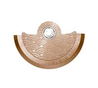 RNSZKIPJ Adattatore rotore automatico adatto per movimento Nh35 Nh70 - disco a martello oscillante in metallo adatto per accessori per orologi, 393rosa, misura unica