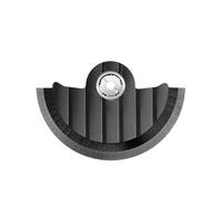 RNSZKIPJ Adattatore rotore automatico adatto per movimento Nh35 Nh70 - disco a martello oscillante in metallo adatto per accessori per orologi, 465 nero, misura unica