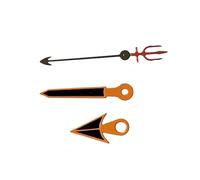 RNSZKIPJ Arancione Bordo Nero Puntatore Non Luminoso Secondi Pesce adattato al Giappone NH35/36/4R/7S Movimento Automatico, 7.512.512.5mm Arancio Bordo Nero Rosso Arpione Secondi, 7.5*12.5*12.5mm