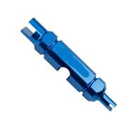 RNSZKIPJ Chiave di riparazione per la rimozione dell'asta di estensione dell'ugello del tubo interno del pneumatico della bicicletta (blu)