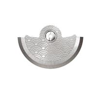 RNSZKIPJ Martelli oscillanti del peso del rotore del movimento di NH per il movimento automatico dell'orologio NH35 - parti di ricambio di precisione, 2466steelcolor, misura unica