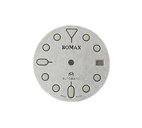 RNSZKIPJ Nuovo orologio accessori singolo calendario quadrante geometrico verde luminoso lettering adatto per movimento NH35/NH36, Colore unico, Checkered grey