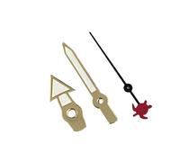 RNSZKIPJ Puntatore a tre aghi bianco con bordo dorato con pesci verdi luminosi e secondi, adatto per movimento NH35/36/4R/7S, 812.512.5mm Bordo Oro Bianco Rosso Tartaruga Shell, 12.5mm