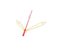 RNSZKIPJ Puntatore modificato orologio ago verde luminoso tre aghi adatto per movimento NH35.NH36, Oro Rosa Rosso Secondi 81212.5, 8mm