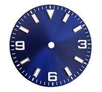 RNSZKIPJ Quadrante 29,2 mm verde luminoso quadrante letteralmente adatto per Pearl 2813 e movimento giapponese 8215 Series, 369blueplate+4ft, misura unica