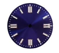 RNSZKIPJ Quadrante Dell'orologio Sole Modello Striscia Chiodo Quadrante Verde Luminoso Adatto per NH35 8215 2836 Movimento Automatico, Sunpatternblue, misura unica