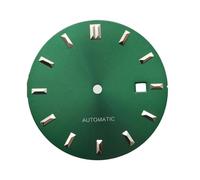 RNSZKIPJ Sostituzione del disco da 32,8 mm Modificato Quadrante Striscia Chiodo Letteralmente Adattato al Movimento 2813 8200 Meiyouda Macchina Cuore 8215, Verde-32,8 mm, misura unica