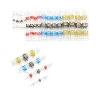 RNUMLIGH 100 pezzi/set 4 misure manicotto di saldatura filo sigillo connettori termorestringenti terminali giunzione testa isolati