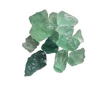 RNUMLIGH 1PC Cristalli di fluorite verde grezzo naturale Pietre grezze Cristalli Pietre preziose Campioni Decorazioni for la casa da collezione ZoCzkgzd (Color : Light Green, Size : 3-5cm)
