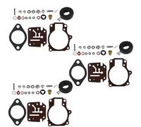 RNUMLIGH 3 x Carburetor Carb Repair Kit with Float Replacement for Evinrude 65HP 70HP 75HP