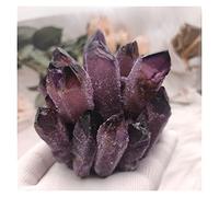 RNUMLIGH Cristalli a grappolo di cristallo di quarzo viola naturale Campione di pietre preziose grezze for la decorazione di casa e ufficio Fengshui ZoCzkgzd (Size : 600-700g)