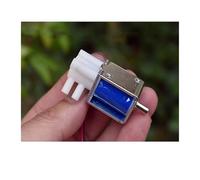 RNUMLIGH Elettrovalvola 2 posizioni 3 vie Valvola aria DC6V 12V Valvola aria gas 1 ingresso 2 uscite Controllo scarico