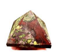 RNUMLIGH Gemma di pietra a forma di piramide di pietra di sangue di drago naturale ReikiCrystal for la decorazione, generatore di pietre ZoCzkgzd