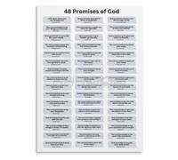 RNUMLIGH Gods Promises Scripture Metal Sign Vintage Decor 8x12 Inch