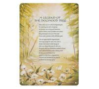 RNUMLIGH Inspirational Tree Metal Sign Symbol of Hope Wall-Art for Home Office Study Quiet Space Nature Decor 8 X 12 inch