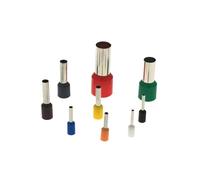 RNUMLIGH Kit di terminali a crimpare a doppio filo isolato for tubo da 480 pezzi/scatola, connettore tipo E e TE, cavo 16-10AWG 1,5-6 mm2