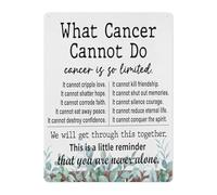 RNUMLIGH Uplifting Strength Quote Metal Tin Sign What Cannot Break You Makes Stronger Inspirational Wall-Art for Home Office 8 X 12 inch