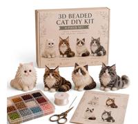 RNXSIB 1 set fai da te con animali di perline, per un divertimento diverso | Facile da usare anche per i principianti senza esperienza precedente. Un regalo accuratamente selezionato per persone