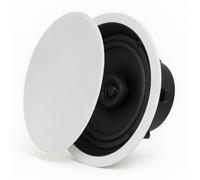 RO&CO System ONE IC-620 - Coppia Diffusori da Incasso 6,5″ 2 Vie 8 Ohm 100W, Passivi Cablati, Amplificatore Esterno Necessario, No Bluetooth, Bianchi per Soffitto o Parete.