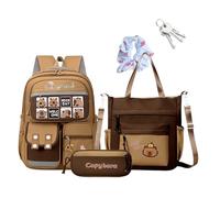 ro-dent - Zaino scolastico resistente e ad alto volume, borsa da viaggio con striscia di sicurezza, regalo per adulti, accessorio per vacanze e picnic, astuccio per uso quotidiano
