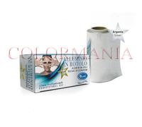 RO.IAL 12 ROTOLI DI ALLUMINIO STAGNOLA CON ASTUCCIO MECHES PARRUCCHIERE H 15 CM